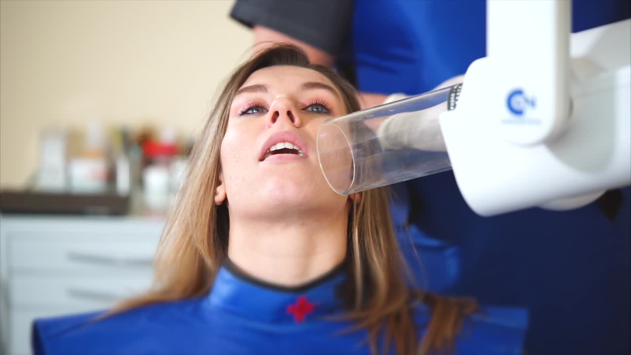 procedimiento de rayos x dentales