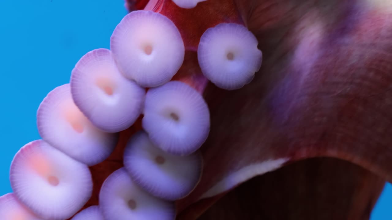 tentáculos de pulpo de cerca. el pulpo (plural pulpos) es un molusco de cuerpo blando, de ocho extremidades del orden pulpo.