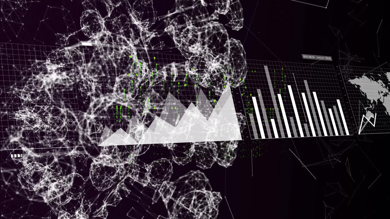 데이터 처리 및 도형에 대한 다이어그램의 애니메이션
