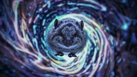 mouse in a cosmic vortex