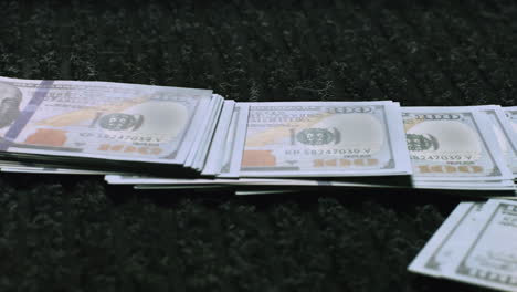 stacks of us one hundred dollar bills