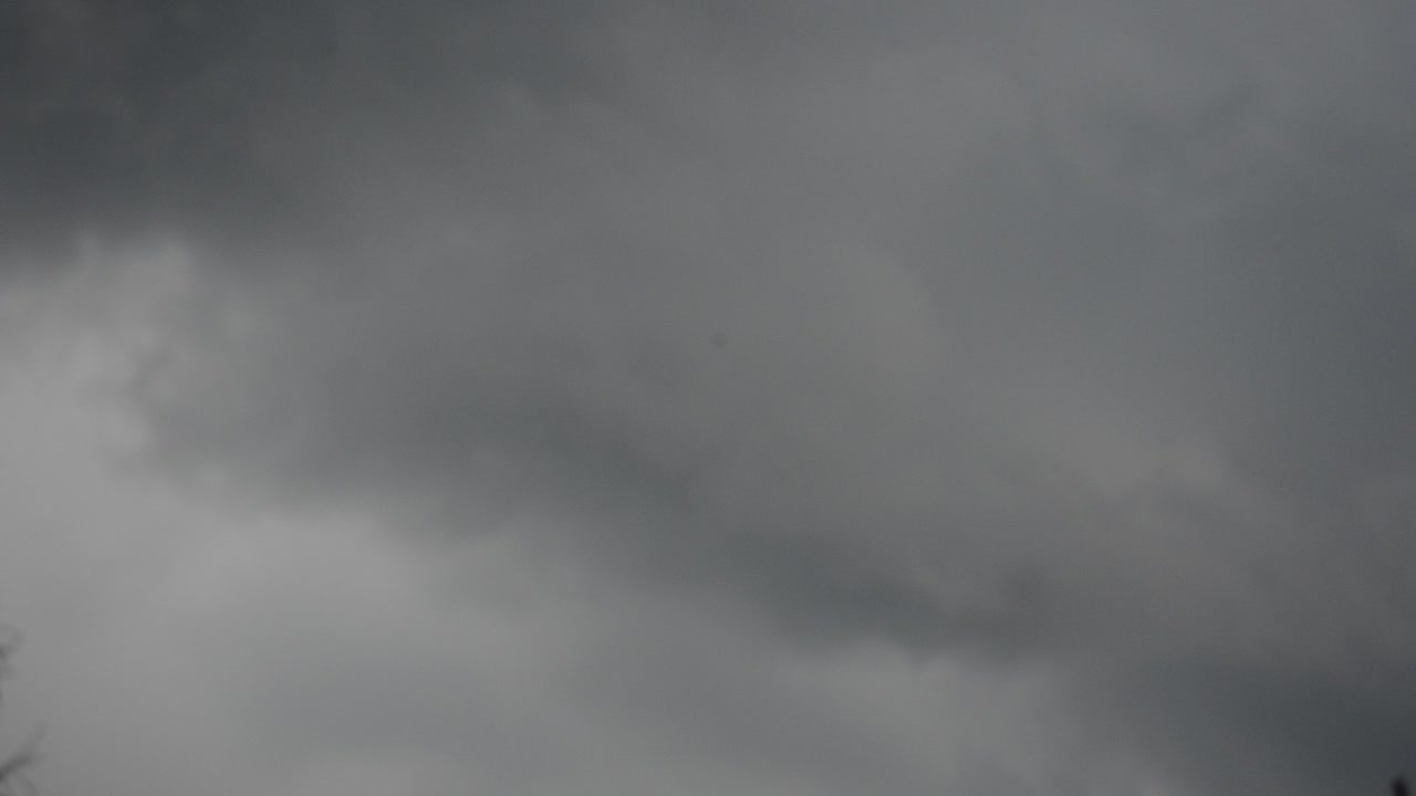 Clouds in the sky. Shooting of clouds
