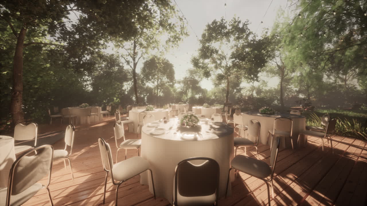 숲 에서 야외 의 결혼식