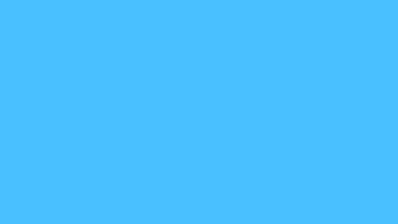 simple House icon with long shadow blue