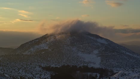 Aerial---Colorful-clouds-over-snowy-mountain---Shot-on-DJI-Inspire-2-X7-50mm-RAW