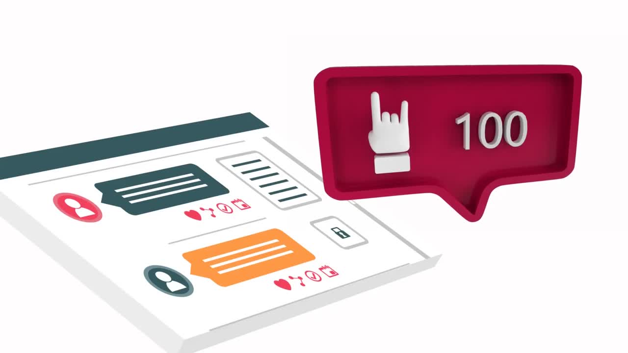 Rock icon increasing in count in social media