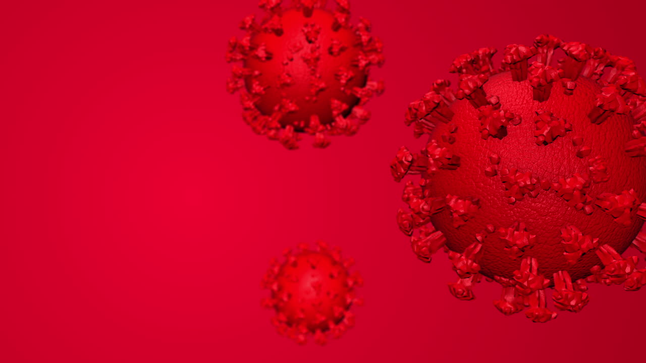 Red Coronavirus Covid19