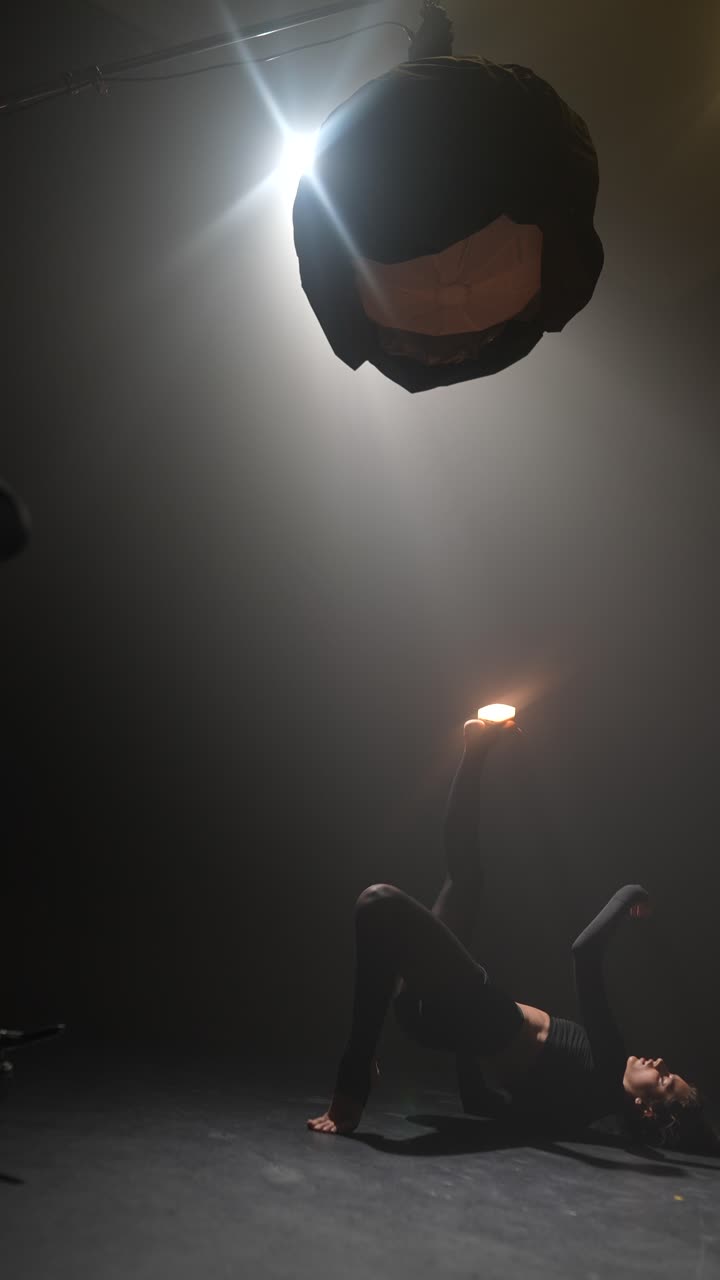 espectáculo de danza en estudio