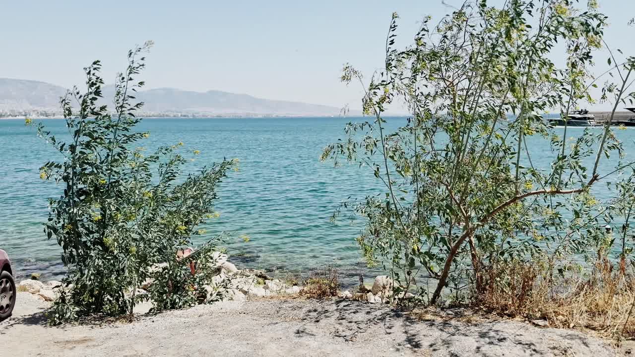 Seaside Restaurant Terrace in Greece