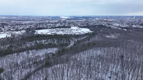 Luftaufnahme-Des-Gatineau-Parks-Im-Winter