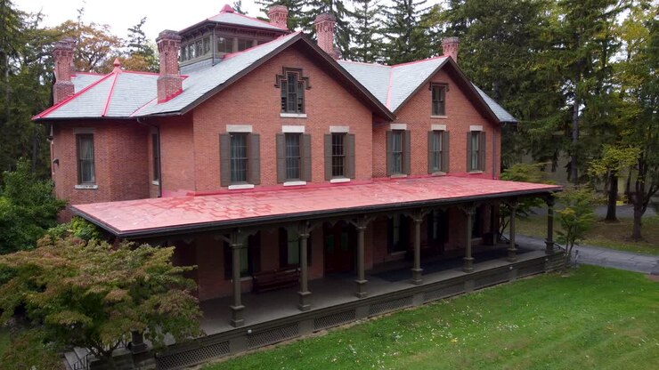 Casa di Rutherford B Hayes a Freemont, Ohio.