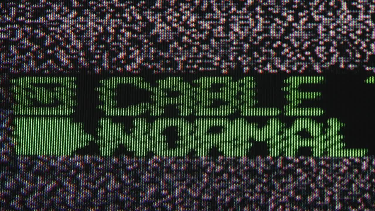 ruido de la televisión sin señal cable hud macro