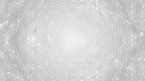 fondo abstracto hexagonal blanco