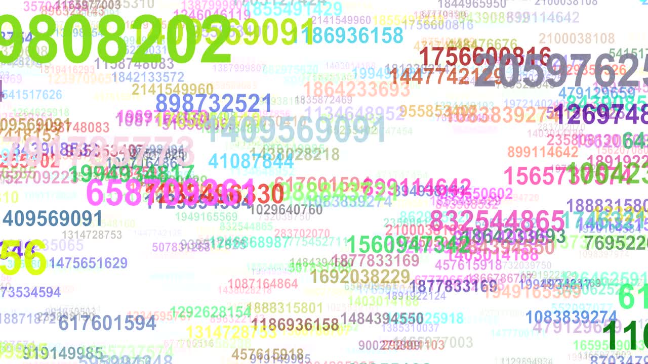 flujo de datos de números aleatorios bucle sin fisuras