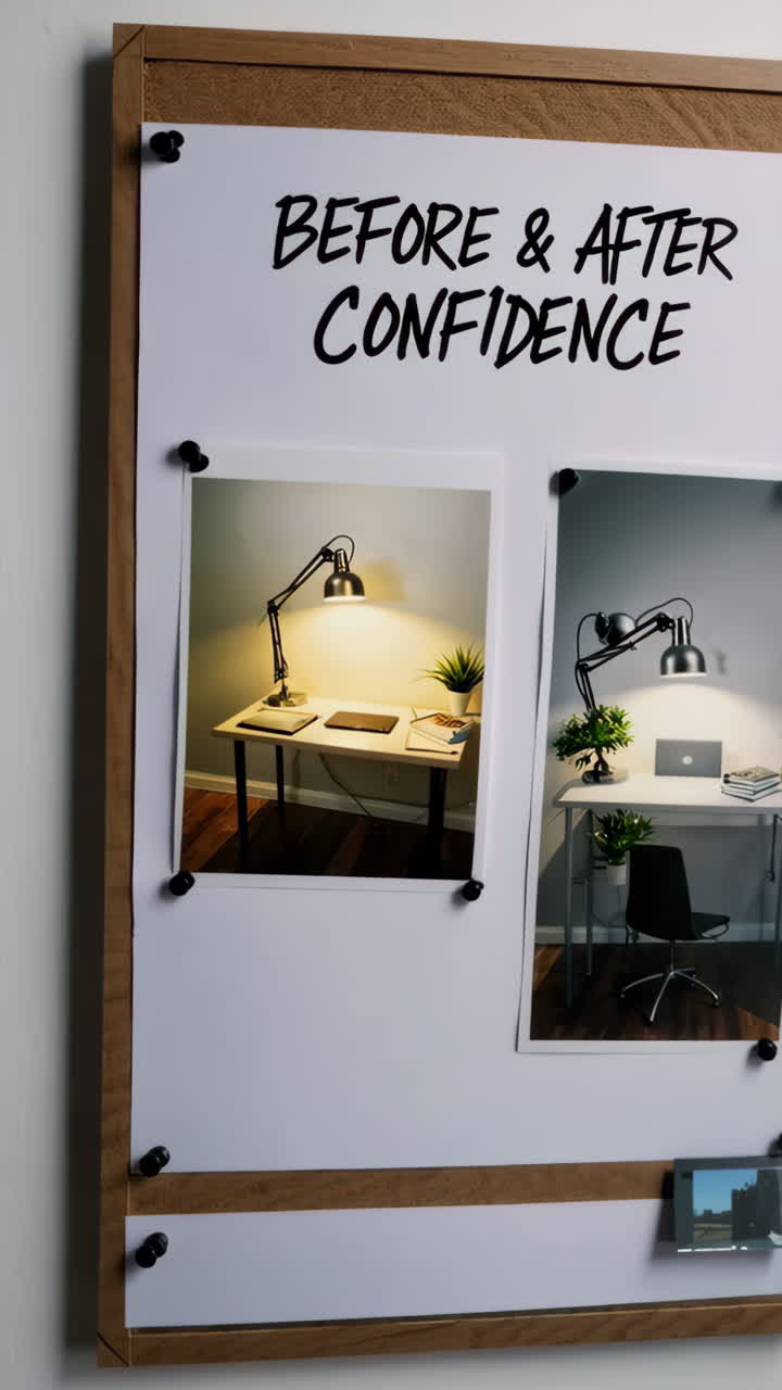 Before & After Workspace Confidence Makeover