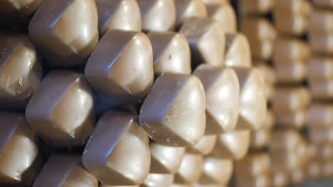 stack of heart-shaped chocolate candies
