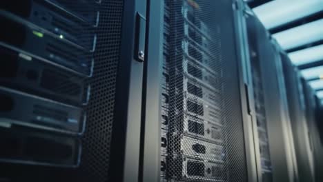 rack de servidor en un centro de datos