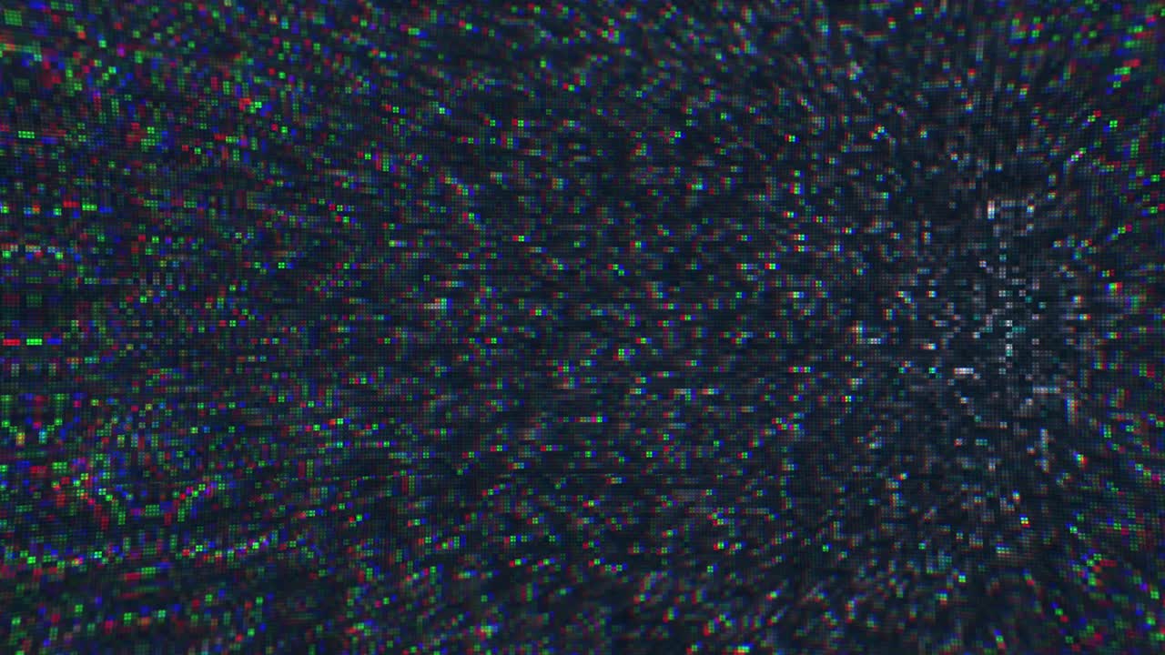 Unique Design Abstract Digital Animation Pixel Noise Glitch Error Video Damage