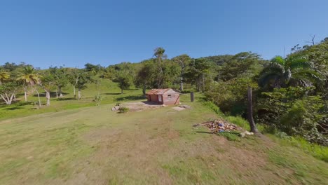 Playa-Colorada-Strand-Und-Palmen,-Las-Galeras,-Samana-In-Der-Dominikanischen-Republik