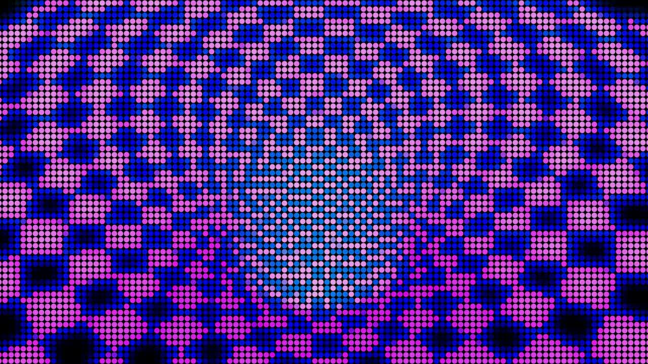 fondo giratorio brillante. gráficos de movimiento de tendencia en 4k