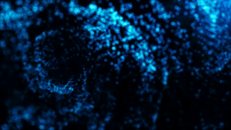 fondo abstracto de partículas
