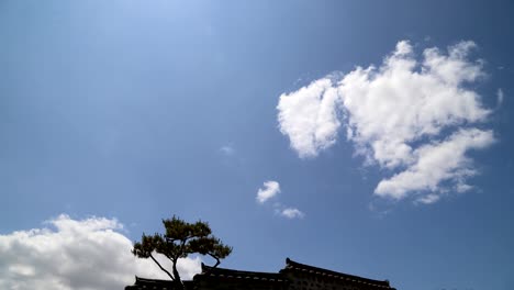 time lapse cloudscape