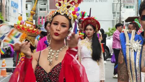 lgbtq+ pride parade in thailand