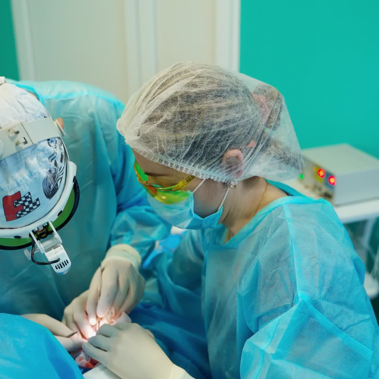 Beauty correction operation