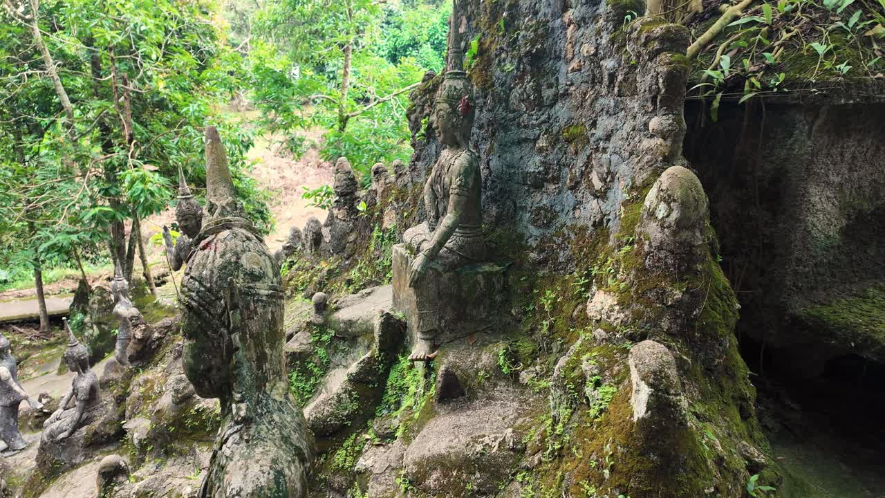 Buddha statues sculpture Tarnim Magic Secret Garden Koh Samui, Thailand