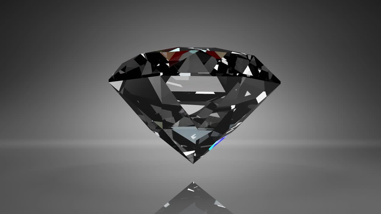 검은 바탕에 다이아몬드