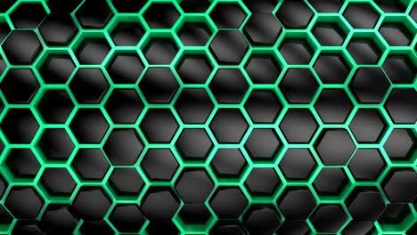 fondo de los hexágonos