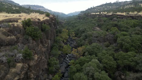 el gran cañón de chico creek el parque bidwell