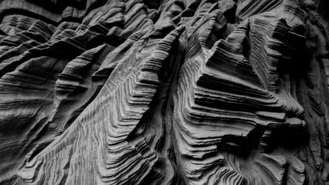 abstract monochromatic layered formations