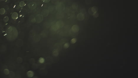 partículas abstractas en fondo oscuro
