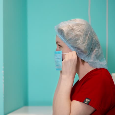 preparation of surgeon for operation