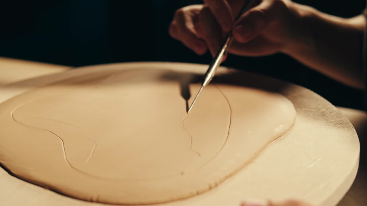 arcilla para la escultura a mano