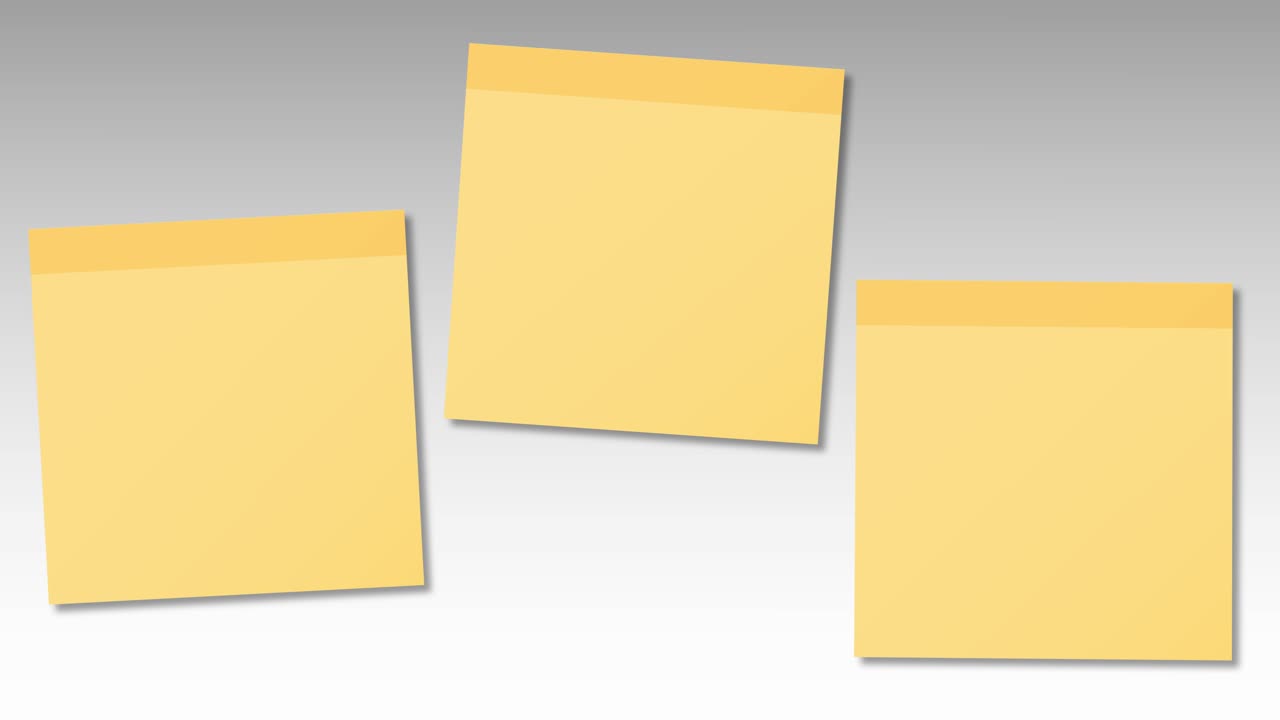 los cuadrados amarillos se multiplican y se expanden con el tiempo.