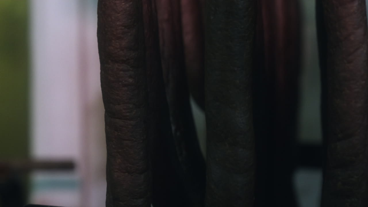 소시지를 만드는 덴마크 정육점