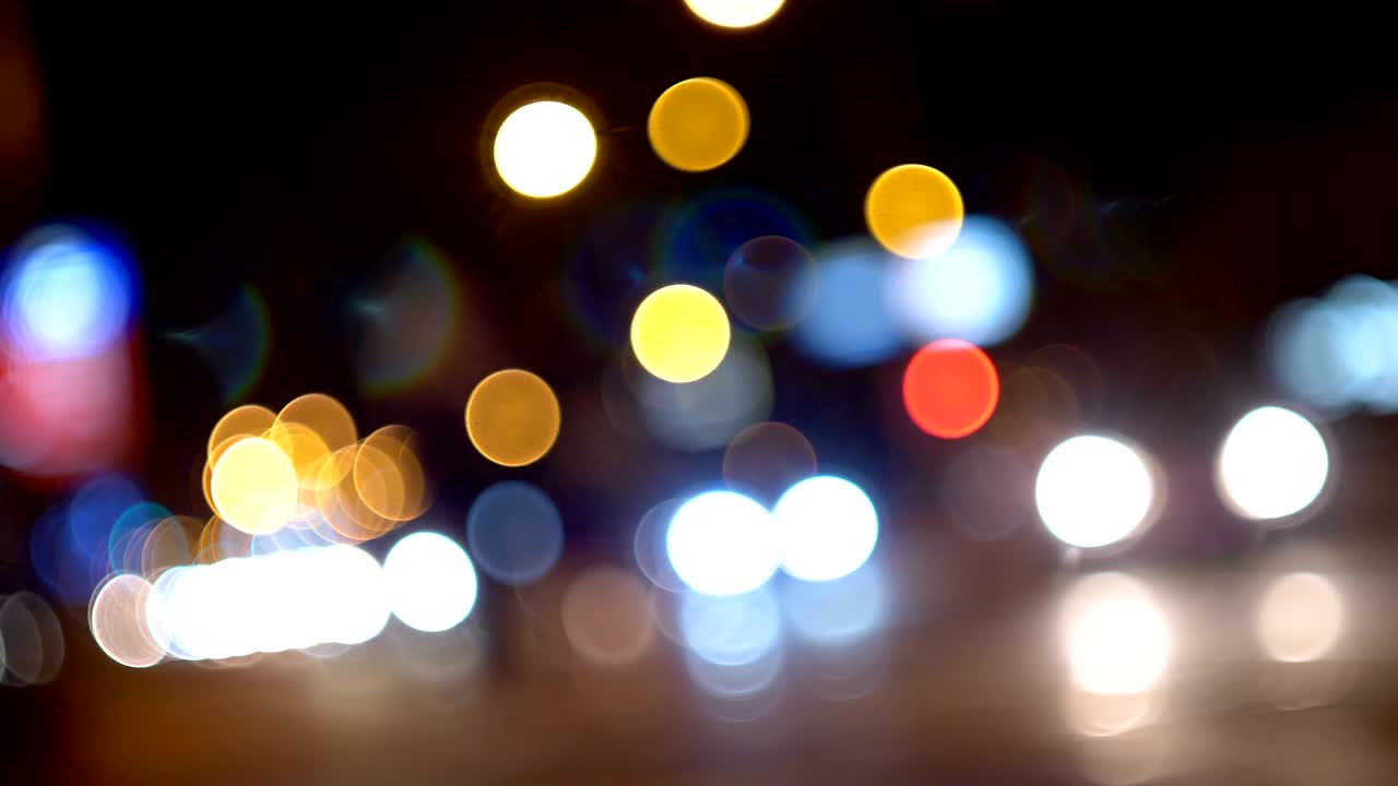 hora de la noche en la ciudad