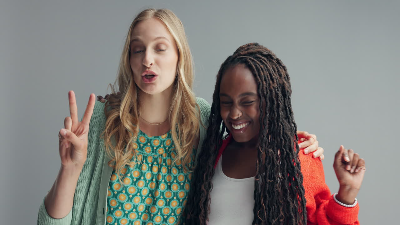 두 여자 친구 초상화