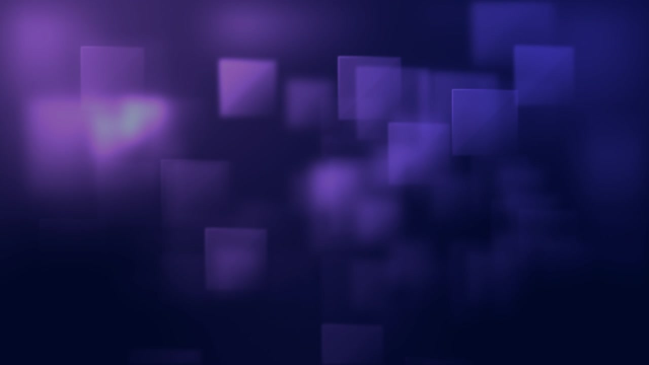 Animation of you win text over blue lights background