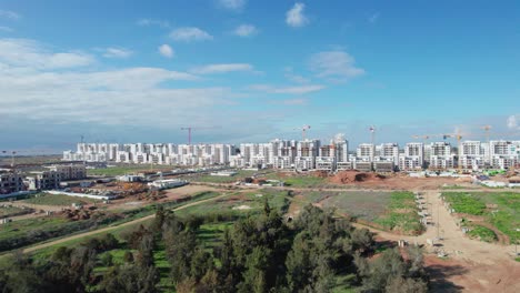 nuevo vecindario en la ciudad del sur de israel