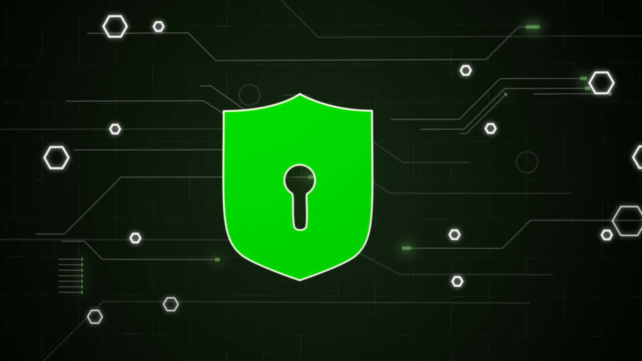 4k 영상으로 미래의 스타일의 락과 함께 검은 배경.