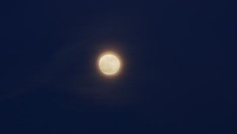 full moon at night