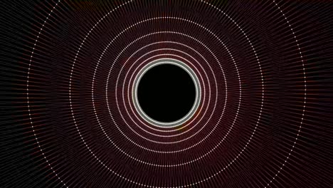 fondo de movimiento de túnel sin costuras 4k