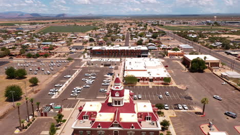 Palacio-De-Justicia-Histórico-Del-Condado-De-Pinal-En-Florencia,-Arizona