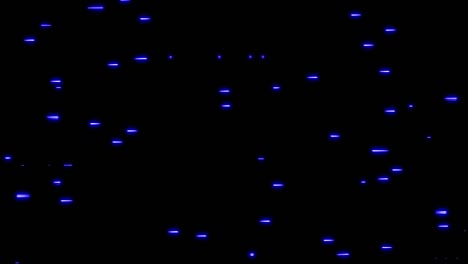 abstract motion background shining neon particles. 2d particles seamless loop 4k video.