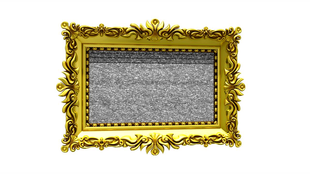 하이퍼스페이스 점프 골드 픽처 프레임