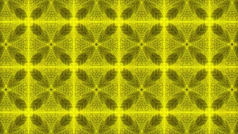 patrón de color amarillo diseño gótico animación gráficos de movimiento