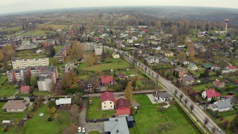 Sigulda-residential-area-with-areal-view